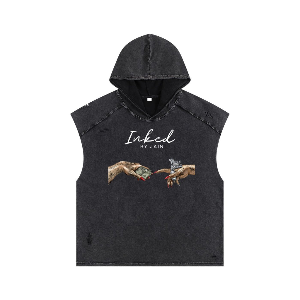 HOODED TANK – INKED BY JAIN
