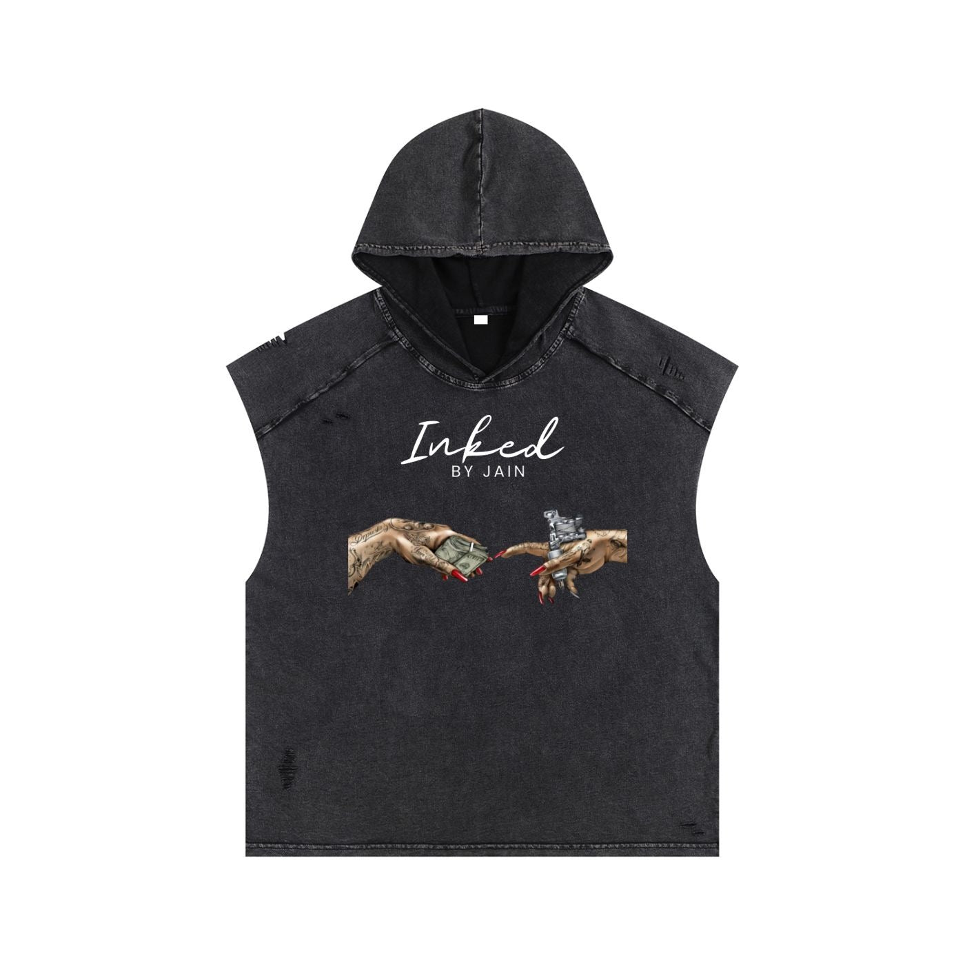 HOODED TANK – INKED BY JAIN
