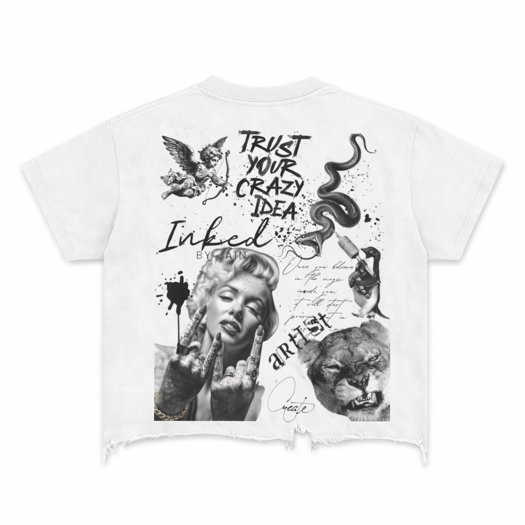 INKED BY JAIN – Graphic Statement Tee
