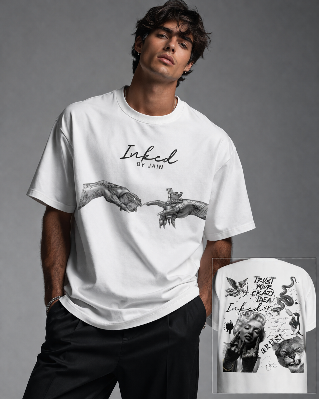 Inked by Jain Basic T-Shirt