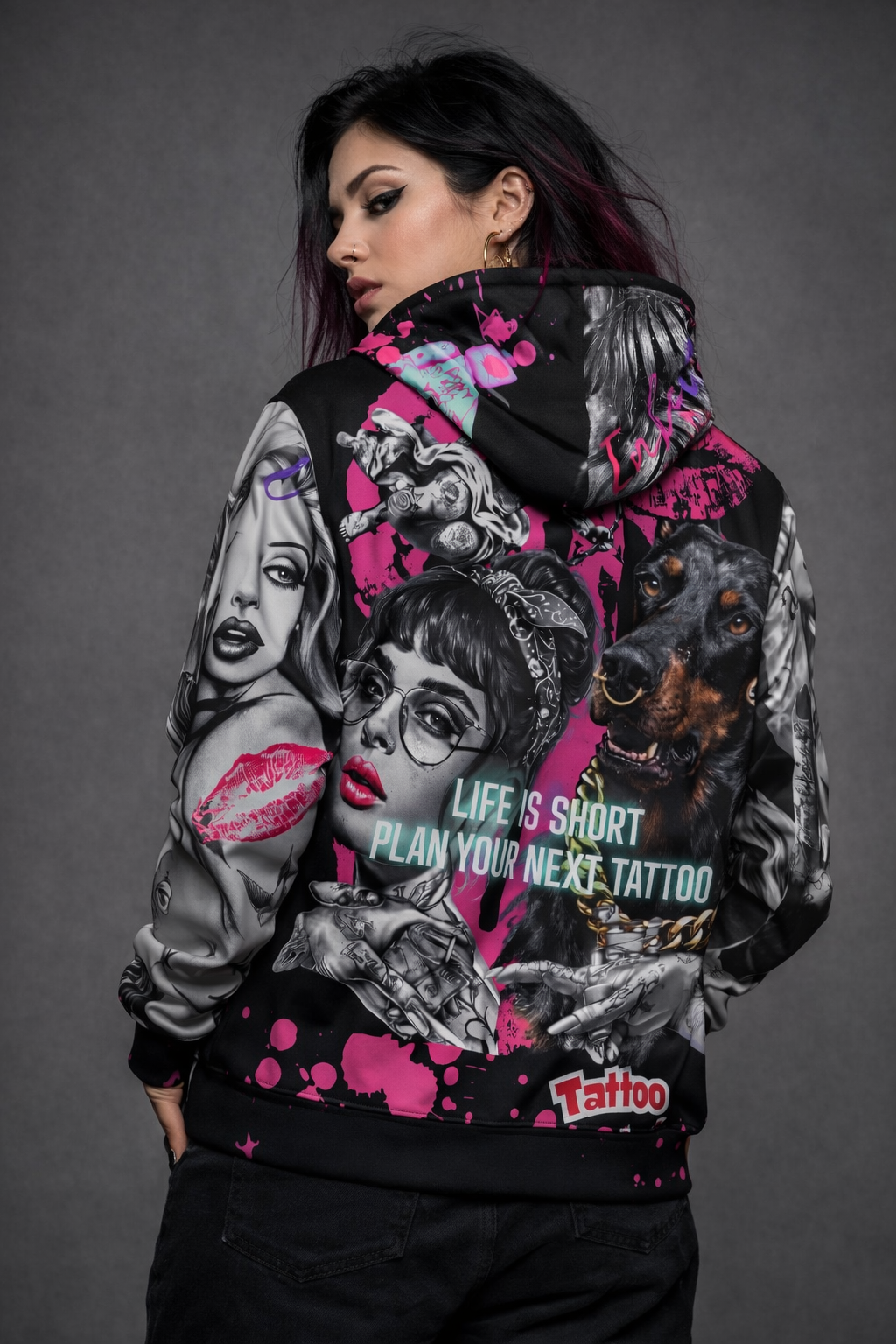 Outlaw Ink Hoodie - INKED BY JAIN