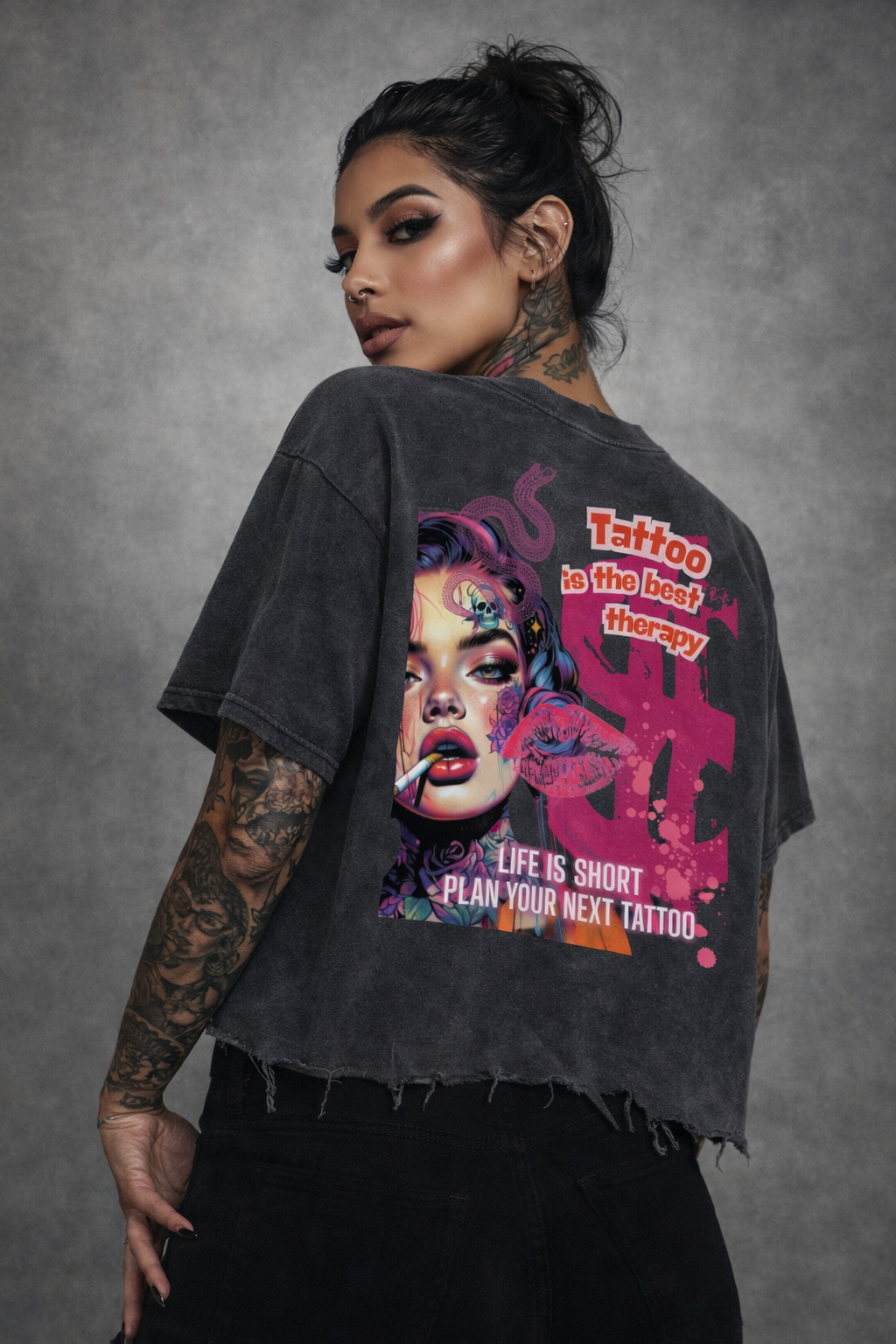 INKED BY JAIN – Graphic Statement Tee