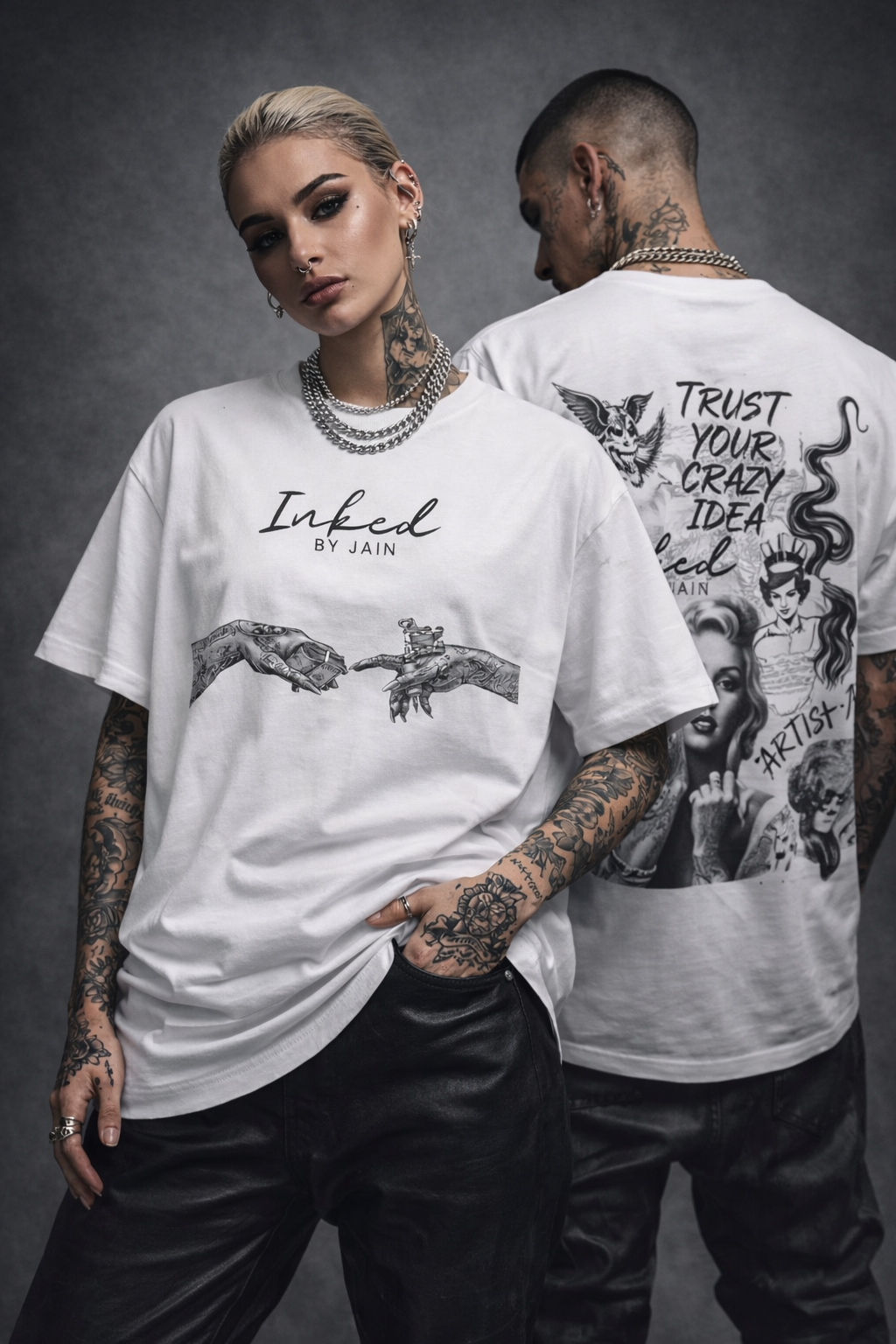 Inked by Jain Basic T-Shirt