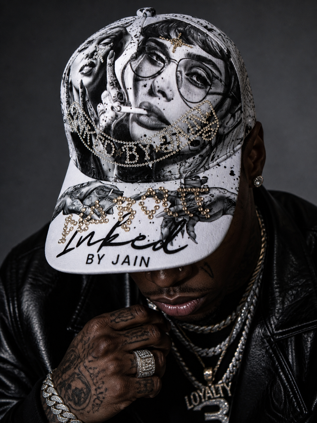 Swarovski Luxe Cap Black‘nWhite