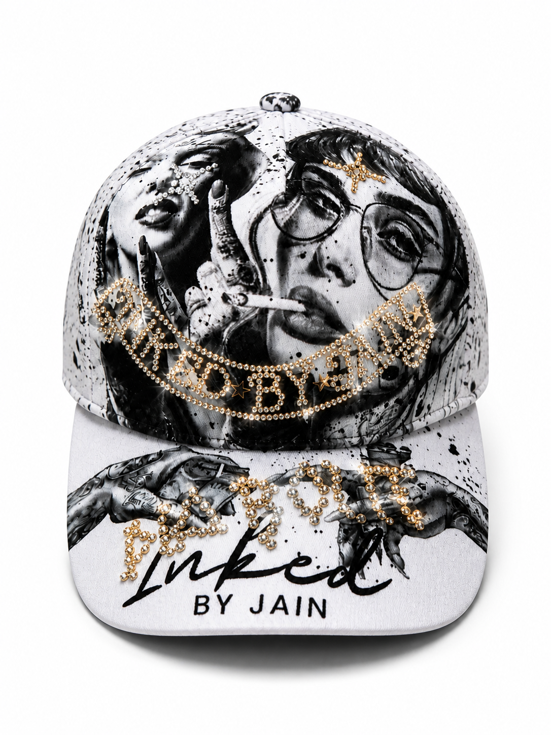 Swarovski Luxe Cap Black‘nWhite